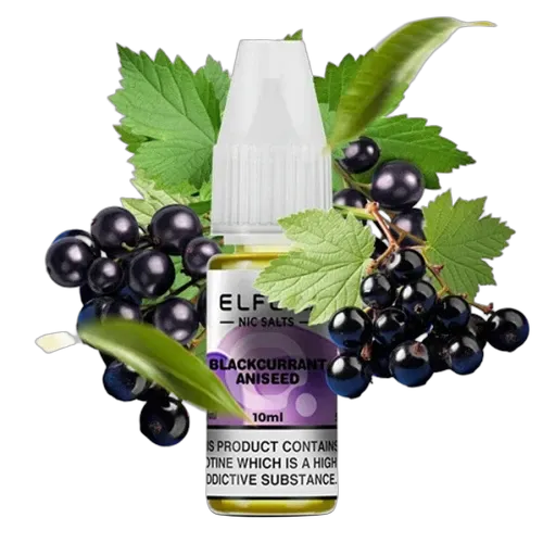 Elfliq 10ml blackcurrant aniseed